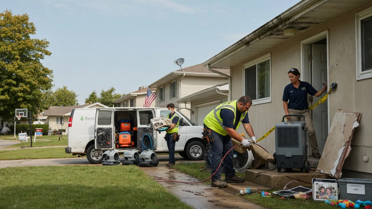 Water Damage Restoration in Underwood, IA near me
